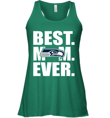 Best Seattle Seahawks Mom Ever NFL Team Mother's Day Gift Women's Racerback Tank Women's Racerback Tank - amzapparel