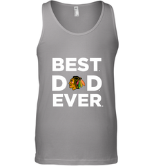 Best Chicago Blackhawks Dad Ever Hockey NHL Fathers Day GIft For Daddy Men's Tank Top Men's Tank Top - amzapparel