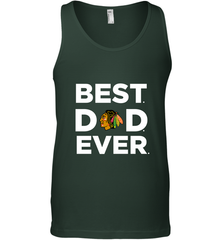 Best Chicago Blackhawks Dad Ever Hockey NHL Fathers Day GIft For Daddy Men's Tank Top Men's Tank Top - amzapparel