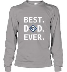 Best Tampa Bay Rays Dad Ever Baseball MLB Fathers Day Long Sleeve T-Shirt Long Sleeve T-Shirt - amzapparel