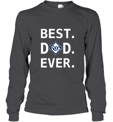 Best Tampa Bay Rays Dad Ever Baseball MLB Fathers Day Long Sleeve T-Shirt Long Sleeve T-Shirt - amzapparel