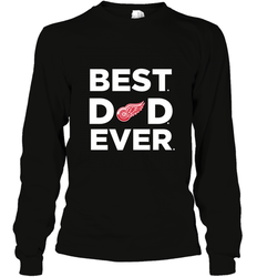 Best Detroit Red Wings Dad Ever Hockey NHL Fathers Day GIft For Daddy Long Sleeve T-Shirt