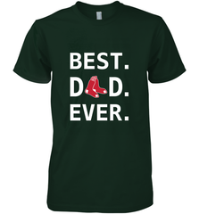 Best Boston Red Sox Dad Ever Baseball MLB Fathers Day Men's Premium T-Shirt Men's Premium T-Shirt - amzapparel