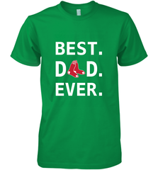 Best Boston Red Sox Dad Ever Baseball MLB Fathers Day Men's Premium T-Shirt Men's Premium T-Shirt - amzapparel