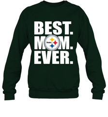 Best Pittsburgh Steelers Mom Ever NFL Team Mother's Day Gift Crewneck Sweatshirt Crewneck Sweatshirt - amzapparel