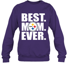 Best Pittsburgh Steelers Mom Ever NFL Team Mother's Day Gift Crewneck Sweatshirt Crewneck Sweatshirt - amzapparel