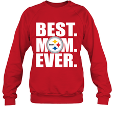 Best Pittsburgh Steelers Mom Ever NFL Team Mother's Day Gift Crewneck Sweatshirt Crewneck Sweatshirt - amzapparel