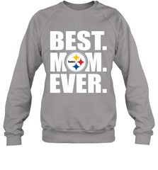 Best Pittsburgh Steelers Mom Ever NFL Team Mother's Day Gift Crewneck Sweatshirt Crewneck Sweatshirt - amzapparel