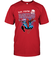 Marvel Spider Man Amazing Dad Father's Day Gifts Men's T-Shirt Men's T-Shirt - amzapparel