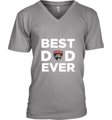 Best Los Angeles Kings Dad Ever Hockey NHL Fathers Day GIft For Daddy (2) Men's V-Neck T-Shirt Men's V-Neck T-Shirt - amzapparel