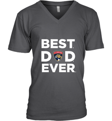 Best Los Angeles Kings Dad Ever Hockey NHL Fathers Day GIft For Daddy (2) Men's V-Neck T-Shirt Men's V-Neck T-Shirt - amzapparel