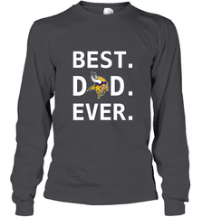 Best Minnesota Vikings Dad Best Dad Ever NFL Football Fathers Day Long Sleeve T-Shirt Long Sleeve T-Shirt - amzapparel