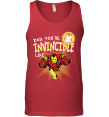 Marvel Iron Man Invincible Dad Father's Day Gifts Men's Tank Top Men's Tank Top - amzapparel