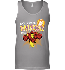 Marvel Iron Man Invincible Dad Father's Day Gifts Men's Tank Top Men's Tank Top - amzapparel