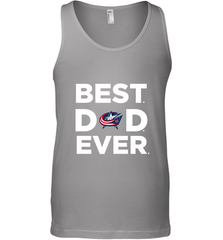 Best Columbus Blue Jackets Dad Ever Hockey NHL Fathers Day GIft For Daddy Men's Tank Top Men's Tank Top - amzapparel
