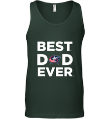 Best Columbus Blue Jackets Dad Ever Hockey NHL Fathers Day GIft For Daddy Men's Tank Top Men's Tank Top - amzapparel