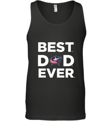 Best Columbus Blue Jackets Dad Ever Hockey NHL Fathers Day GIft For Daddy Men's Tank Top Men's Tank Top - amzapparel