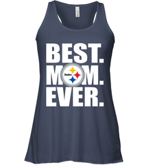 Best Pittsburgh Steelers Mom Ever NFL Team Mother's Day Gift Women's Racerback Tank Women's Racerback Tank - amzapparel