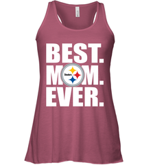 Best Pittsburgh Steelers Mom Ever NFL Team Mother's Day Gift Women's Racerback Tank Women's Racerback Tank - amzapparel