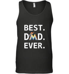 Best Miami Marlins Dad Ever Baseball MLB Fathers Day Men's Tank Top