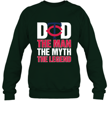 Minnesota Twins Dad The Man The Myth The Legend Father's Day MLB Crewneck Sweatshirt Crewneck Sweatshirt - amzapparel