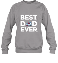 Best Colorado Avalanche Dad Ever Hockey NHL Fathers Day GIft For Daddy Crewneck Sweatshirt Crewneck Sweatshirt - amzapparel