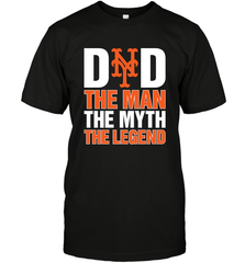 New York Mets Dad The Man The Myth The Legend Father's Day MLB Men's T-Shirt Men's T-Shirt - amzapparel