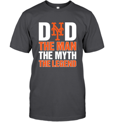New York Mets Dad The Man The Myth The Legend Father's Day MLB Men's T-Shirt Men's T-Shirt - amzapparel