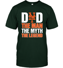 New York Mets Dad The Man The Myth The Legend Father's Day MLB Men's T-Shirt Men's T-Shirt - amzapparel