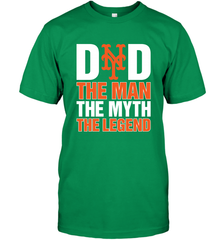 New York Mets Dad The Man The Myth The Legend Father's Day MLB Men's T-Shirt Men's T-Shirt - amzapparel