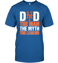 New York Mets Dad The Man The Myth The Legend Father's Day MLB Men's T-Shirt Men's T-Shirt - amzapparel
