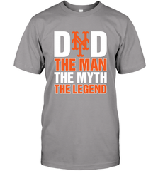 New York Mets Dad The Man The Myth The Legend Father's Day MLB Men's T-Shirt Men's T-Shirt - amzapparel