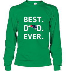 Best New England Patriots Dad Best Dad Ever NFL Football Fathers Day Long Sleeve T-Shirt Long Sleeve T-Shirt - amzapparel