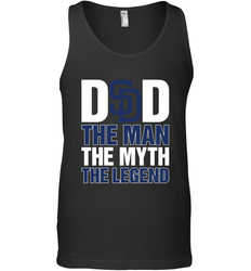 San Diego Padres Dad The Man The Myth The Legend Father's Day MLB Men's Tank Top