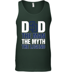 San Diego Padres Dad The Man The Myth The Legend Father's Day MLB Men's Tank Top Men's Tank Top - amzapparel