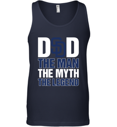 San Diego Padres Dad The Man The Myth The Legend Father's Day MLB Men's Tank Top