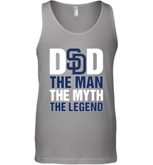 San Diego Padres Dad The Man The Myth The Legend Father's Day MLB Men's Tank Top Men's Tank Top - amzapparel