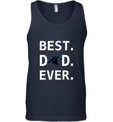 Best Carolina Panthers Dad Best Dad Ever NFL Football Fathers Day Men's Tank Top