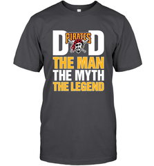 Pittsburgh Pirates Dad The Man The Myth The Legend Father's Day MLB Men's T-Shirt Men's T-Shirt - amzapparel