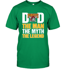 Pittsburgh Pirates Dad The Man The Myth The Legend Father's Day MLB Men's T-Shirt Men's T-Shirt - amzapparel