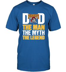 Pittsburgh Pirates Dad The Man The Myth The Legend Father's Day MLB Men's T-Shirt Men's T-Shirt - amzapparel