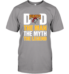 Pittsburgh Pirates Dad The Man The Myth The Legend Father's Day MLB Men's T-Shirt Men's T-Shirt - amzapparel