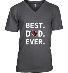 Best Arizona Cardinals Dad Best Dad Ever NFL Football Fathers Day Men's V-Neck T-Shirt Men's V-Neck T-Shirt - amzapparel