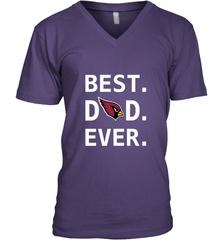 Best Arizona Cardinals Dad Best Dad Ever NFL Football Fathers Day Men's V-Neck T-Shirt Men's V-Neck T-Shirt - amzapparel