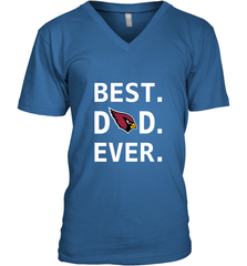 Best Arizona Cardinals Dad Best Dad Ever NFL Football Fathers Day Men's V-Neck T-Shirt Men's V-Neck T-Shirt - amzapparel