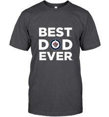 Best Winnipeg Jets Dad Ever Hockey NHL Fathers Day GIft For Daddy Men's T-Shirt Men's T-Shirt - amzapparel