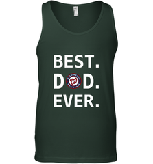 Best Washington Nationals Dad Ever Baseball MLB Fathers Day Men's Tank Top Men's Tank Top - amzapparel