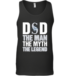 Seattle Mariners Dad The Man The Myth The Legend Father's Day MLB Men's Tank Top