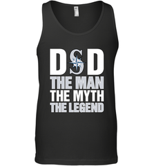 Seattle Mariners Dad The Man The Myth The Legend Father's Day MLB Men's Tank Top Men's Tank Top - amzapparel