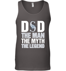 Seattle Mariners Dad The Man The Myth The Legend Father's Day MLB Men's Tank Top Men's Tank Top - amzapparel